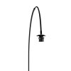 Steinhauer Curve lámpara de arco de pie E27 moderna 210 cm para salón y lectura