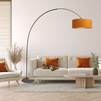 Steinhauer Curve lámpara de pie arco moderna 210 cm para salón y comedor