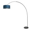 Steinhauer Curve lámpara de pie arco moderna para salón y comedor, 210 cm de altura