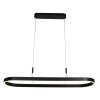 Steinhauer Mykty lámpara colgante para comedor LED 2 luces, ovalada, regulable, 120 cm