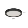 Steinhauer Luminix plafón LED, lámpara de techo LED redondo 20 cm 15W 1500 lm