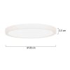 Steinhauer Luminix lámpara de techo LED redonda, plafón circular moderna
