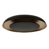 Steinhauer Plafón LED Golden Veil redondo y plano, regulable, 2700 Kelvin blanco cálido