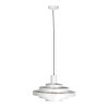 Steinhauer Cirque lámpara colgante moderna redonda Ø 50 cm largo 50 cm ajustable