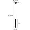 Steinhauer Tubel lámpara colgante regulable para isla de cocina GU10 moderna