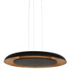 Steinhauer Golden Veil lámpara colgante LED redonda de 2 luces para comedor y salón
