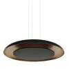 Steinhauer Golden Veil lámpara colgante LED redonda de 2 luces para comedor y salón