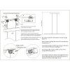 Steinhauer Bande LED lámpara colgante lineal de 3 luces para comedor y salón 3 cm