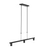 Steinhauer Stang lámpara colgante para comedor de 3 luces regulable 140 cm moderna