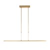 Steinhauer Colgante Zelena, LED, barra ajustable, memoria, luz ajustable 2200-4000 Kelvin