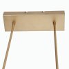 Steinhauer Zelena lámpara colgante LED lineal de 3 luces para isla de cocina