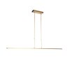 Steinhauer Zelena lámpara colgante LED lineal de 3 luces para isla de cocina