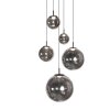 Steinhauer Bollique lámpara colgante de bolas LED moderna de 5 luces, 60 cm, 2700 K, 3000 lm, 6 W