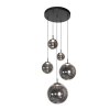 Steinhauer Bollique lámpara colgante de bolas LED moderna de 5 luces, 60 cm, 2700 K, 3000 lm, 6 W