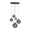 Steinhauer Bollique lámpara colgante de bolas LED moderna de 5 luces, 60 cm, 2700 K, 3000 lm, 6 W