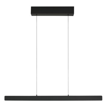 Steinhauer Fluxy lámpara colgante LED lineal regulable en altura para comedor