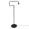 Steinhauer Bloeba lámpara de pie de lectura ajustable con brazo curvado, E27