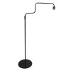 Steinhauer Bloeba lámpara de pie de lectura ajustable con brazo curvado, E27