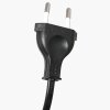 Steinhauer lámpara de pie Sparkled Light, pantalla dorada y negra, regulable