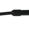 Steinhauer lámpara de pie Sparkled Light, pantalla dorada y negra, regulable