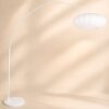 Steinhauer Sparkled Light lámpara de pie tipo arco moderna y ajustable para salón y dormitorio