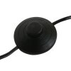 Steinhauer Stang lámpara de pie con mesa auxiliar, 160 cm, interruptor, E27