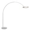 Steinhauer Ringlux lámpara de pie arco LED, lámpara de pie arco moderna, 2 luces
