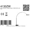 Steinhauer Ringlux lámpara de pie tipo arco LED regulable, moderna, de 2 luces