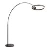 Steinhauer Ringlux lámpara de pie tipo arco LED regulable, moderna, de 2 luces