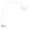 Steinhauer Sparkled Light lámpara de pie arco orientable moderna 240 cm para salón y comedor