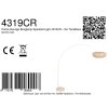 Steinhauer Sparkled Light lámpara colgante regulable en altura E27, 240 cm con interruptor