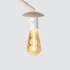 Steinhauer Sparkled Light lámpara colgante regulable en altura E27, 240 cm con interruptor