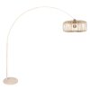 Steinhauer Sparkled Light lámpara de pie arco moderna para salón y lectura, 240 cm
