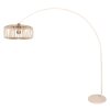 Steinhauer Sparkled Light lámpara de pie arco moderna para salón y lectura, 240 cm