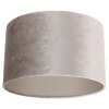 Steinhauer Lámpara de mesa Stang, armazón rectangular abierto, regulable, pantalla plata