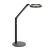 Steinhauer Ringlux lámpara de escritorio LED orientable, lámpara de lectura de 2 luces