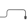 Steinhauer Aplique de pared Bloeba con brazo angular regulable y pantalla dorada