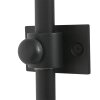 Steinhauer Sparkled Light lámpara de pie arco regulable E27 con pantalla calada
