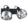 Steinhauer Glaslic aplique de pared doble orientable, lámpara mural de 2 luces