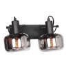 Steinhauer Glaslic aplique de pared doble orientable, lámpara mural de 2 luces
