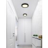 Globo Luno plafón LED redondo de techo 29 cm 24W 2640 lm 3000K para salón y pasillo