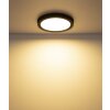 Globo Luno plafón LED redondo de techo 29 cm 24W 2640 lm 3000K para salón y pasillo