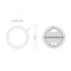 Globo Luno plafón LED redondo de techo 29 cm 24W 2640 lm 3000K para salón y pasillo