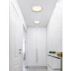 Globo Luno plafón LED redondo moderno, lámpara de techo LED 24 W 3000 K 2640 lm