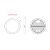 Globo Luno plafón LED redondo moderno, lámpara de techo LED 24 W 3000 K 2640 lm