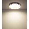 Globo Dwain plafón de techo LED redondo con mando a distancia, 2400 lm 2700-6500 K
