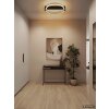 Globo Fletcher LED lámpara de techo aro ovalado moderno para salón y pasillo