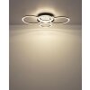 Globo Alvis plafón de techo LED de anillos 5710 lm 4000K 40W moderno