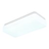 Globo Donte plafón LED rectangular, lámpara de techo moderna para salón y pasillo