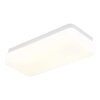 Globo Donte plafón LED rectangular, lámpara de techo moderna para salón y pasillo